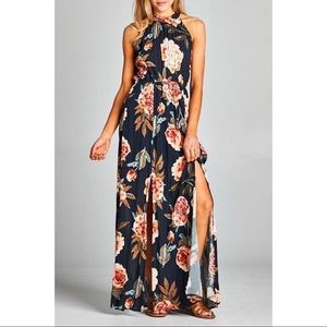 [Staccato] Floral Maxi Dress